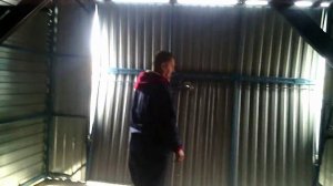 подъёмно-складные ворота для гаража-1/своими руками