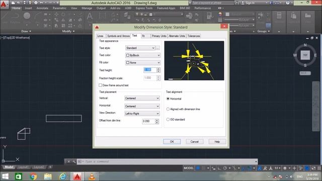 How to use dimensions in Autocad !! Autocad (हिन्दी) tutorial смотреть онлайн
