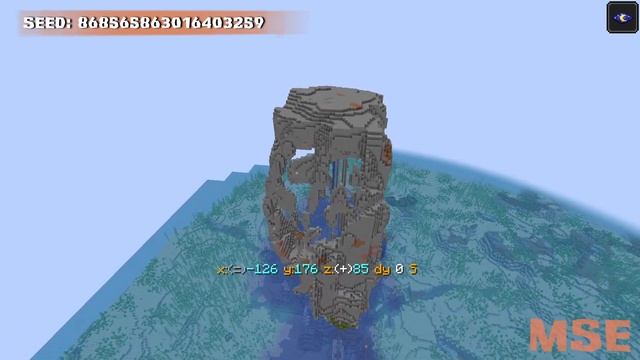 Hollow island! Perfect for base building! Minecraft 1.19.2 Seed [JAVA] смотреть онлайн