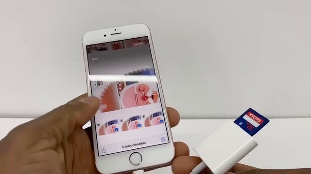 Como poner una Memoria SD a un iPhone, Mover fotos y video del iPhone a la SD -2020 смотреть онлайн