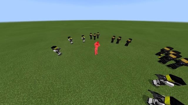 Minecraft SCP-096 Vs SCP Guards (Foundation Addon) MCPE