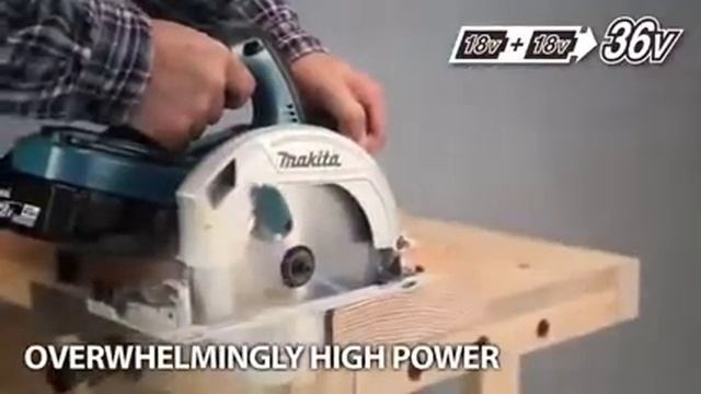 Makita DHS710 Twin 18V LXT Lithium ion 185mm Circular Saw from TW Wholesale смотреть онлайн