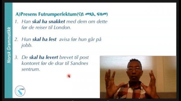 Futurum Perfektum (Future Perfect) /Norsk og Engelsk Grammatikk / Norwegian English Grammar #8