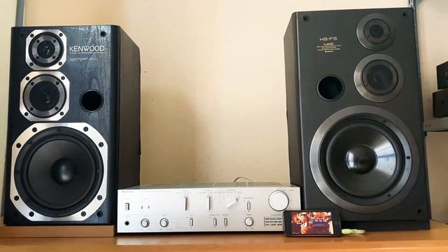 Amply Technich SU V5A + Cặp Loa Kenwood ROXY DG1 - LoD HS F5