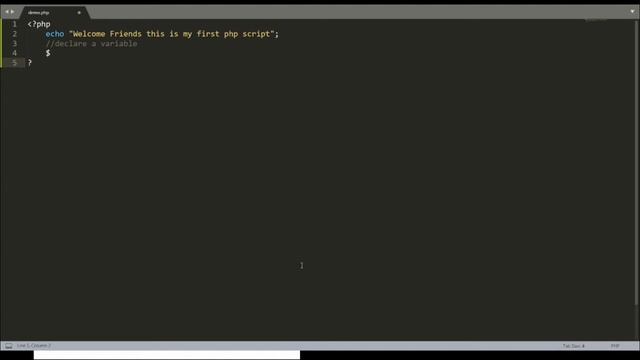 Php variable declaration in Hindi with comment. смотреть онлайн