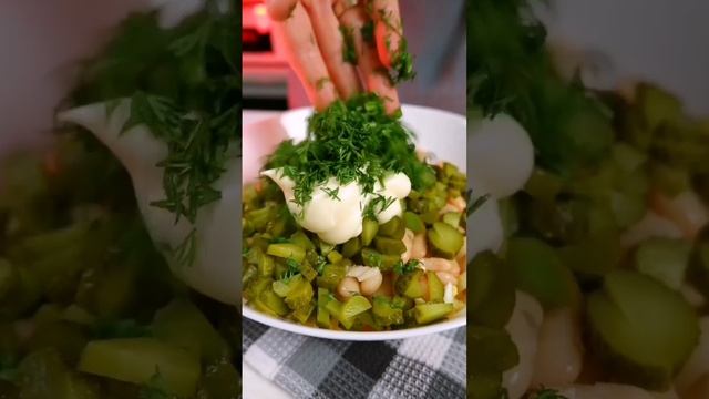 Вкусный салат за 5 минут!