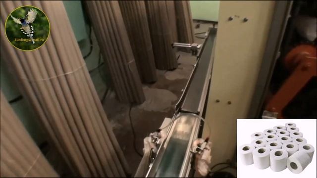 АВТОМАТИЧЕСКАЯ ЛИНИЯ ДЛЯ ПРОИЗВОДСТВА И УПАКОВКИ ДВУХСЛОЙНОЙ ТУАЛЕТНОЙ БУМАГИ смотреть онлайн