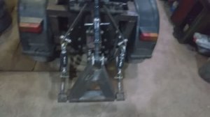 треугольник быстросьём на навеску минитрактора