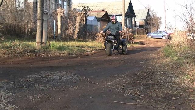 Трицикл TRITON на базе мотоцикла Скаут-Сафари 3.