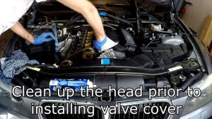BMW E90 N52 Valvetronic Eccentric Shaft Sensor and Valve Cover Gasket Replacement