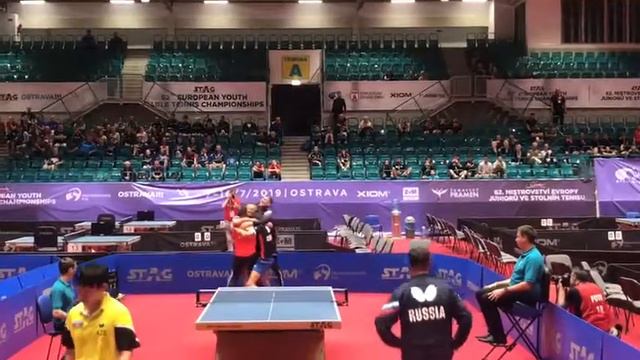 Победное очко Максима Гребнева в финале ЮПЕ-2019 смотреть онлайн