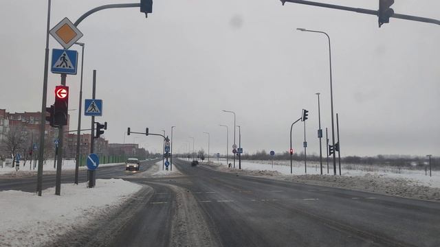 Зимняя KLAIPĖDA. Скрытая локация! Некоторые люди - БОТЫ? ЛИТВА смотреть онлайн