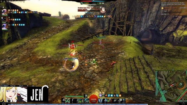 GW2 WvW - Power Blood Harbinger - Necromancer Gameplay - Guild Wars 2 Build смотреть онлайн