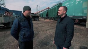 Как загрузить вагоны зерном быстро. Покажем на примере компании Агровиза в Тольятти