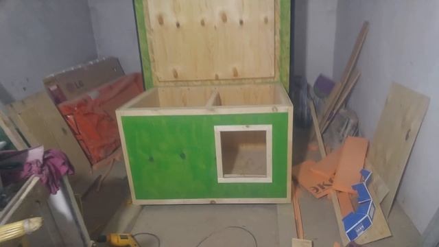 Tеплая будка для собаки своими руками  - русский жестовый язык