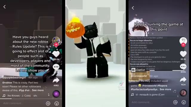 NEW ROBLOX T.O.S/Terms of service UPDATE! Important!! смотреть онлайн