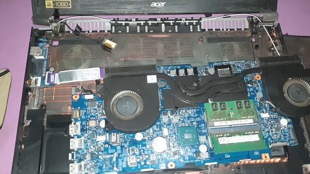 Bongkar Acer Aspire V15 Nitro Black Edition Upgrade RAM (VN7-592G-NZ) смотреть онлайн