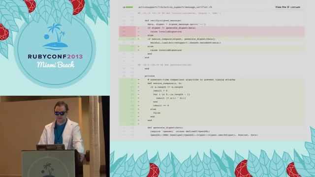 Ruby Conf 2013 - Being Boring: A Survival Guide to Ruby Cryptography смотреть онлайн