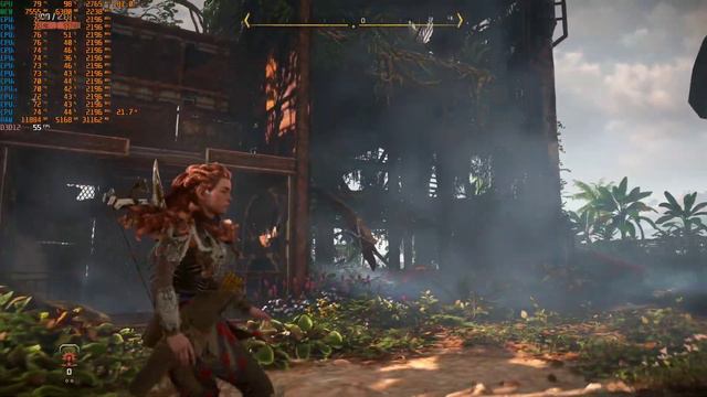 HORIZON FORBIDDEN WEST ON RX7600/I5 12400F смотреть онлайн