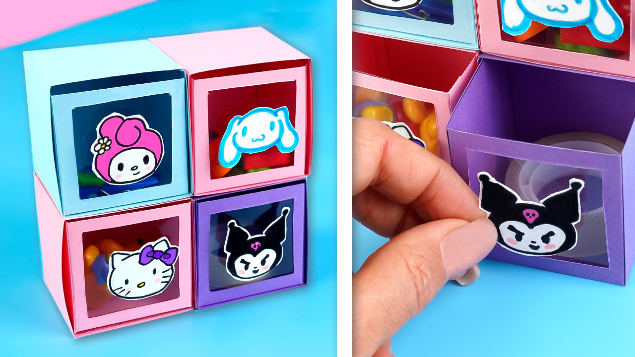 Боксы для мелочей Как сделать органайзер своими руками смотреть онлайн