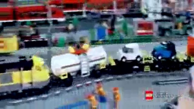 LEGO City Cargo Train- грузовой поезд Лего смотреть онлайн