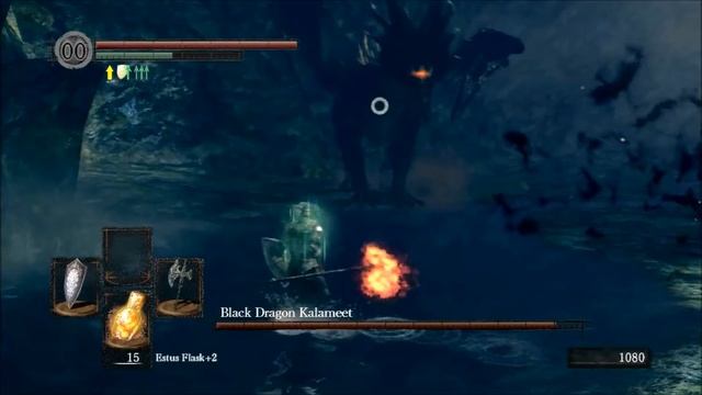 Dark Souls - How To Cut Kalameet's Tail for the Obsidian GS (100% Effective Method) смотреть онлайн