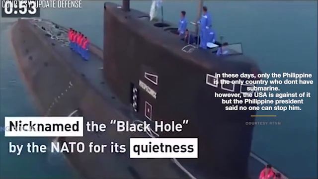 PHILIPPINE FIRST EVER SUBMARINE KILO KRASNODAR (K-148) смотреть онлайн
