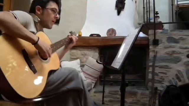 I've been working on the railroad - fingerstyle guitar смотреть онлайн