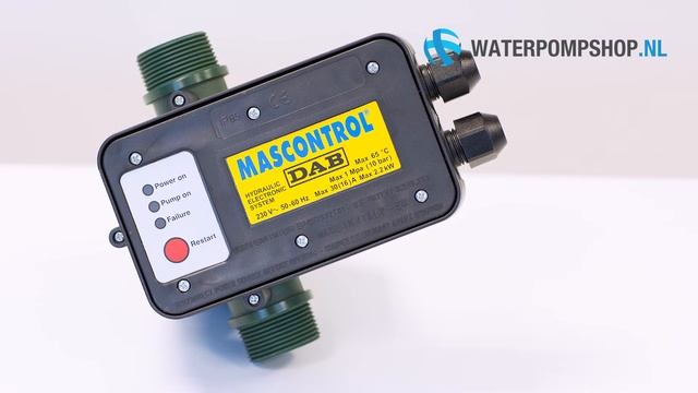 DAB Pompbesturingen - Control-D / Presscontrol, Active Driver, Masscontrol - Review смотреть онлайн