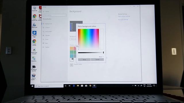 Camera Colorimeter : Calibrating The Camera