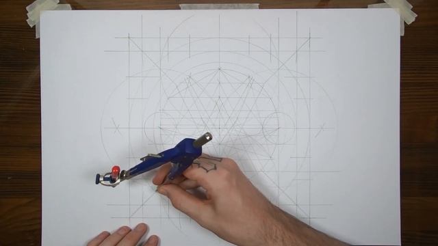 How to Draw the Full Sri Yantra Step by Step Tutorial смотреть онлайн