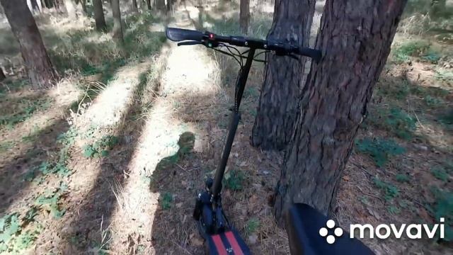 Kugoo M4 PRO руль, сиденье, тормоза.