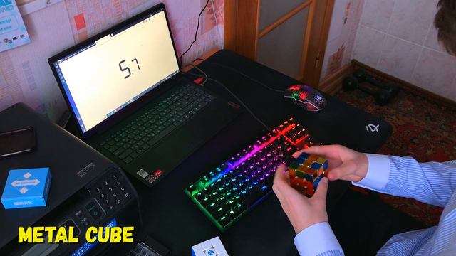 How to solve a METAL Rubik's Cube смотреть онлайн