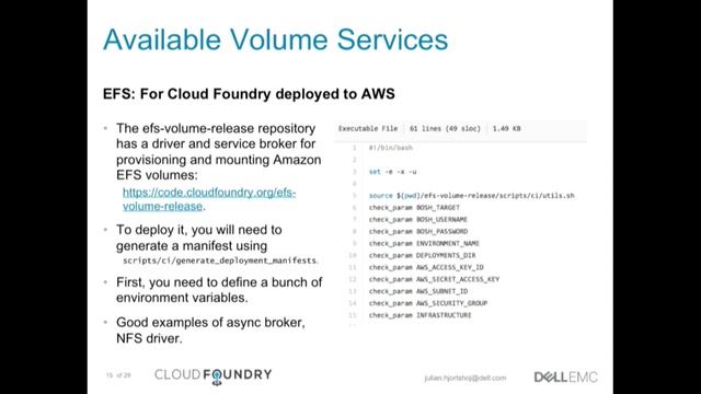 NFS and Shared Filesystems as a Service - Julian Hjortshoj, Dell смотреть онлайн