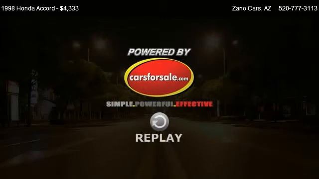 1998 Honda Accord LX Sedan 4D - for sale in Tucson, AZ 85711 смотреть онлайн