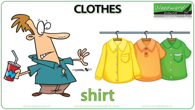 Clothes in English | Learn English Clothes Vocabulary | Names of clothes in English смотреть онлайн