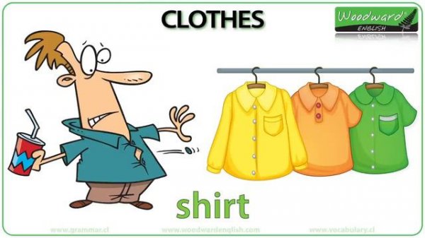 Clothes in English | Learn English Clothes Vocabulary | Names of clothes in English