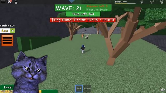 АТАКА ЗОМБИ в РОБЛОКС / ROBLOX ZOMBIE ATTACK смотреть онлайн