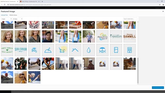 How to add Services on the homepage | Construction Landing Page Pro WordPress Theme смотреть онлайн