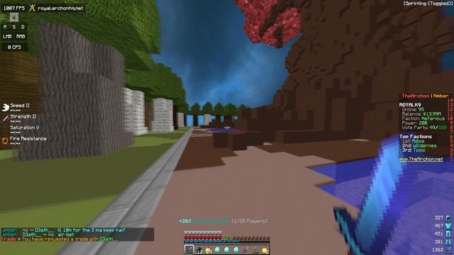 I BUILT A *RICH* BEDROCK VAULT ON FACTIONS! | Minecraft Factions | Archon | Amber смотреть онлайн
