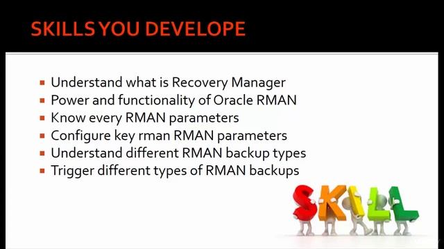 Oracle RMAN - Configure advanced RMAN backups and scripts : What is RMAN? смотреть онлайн