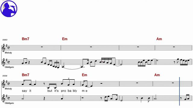Sting-It's probably me karaoke sheet music,MR for players,chord,chorus,Lyrics add(Ye karaoke) смотреть онлайн