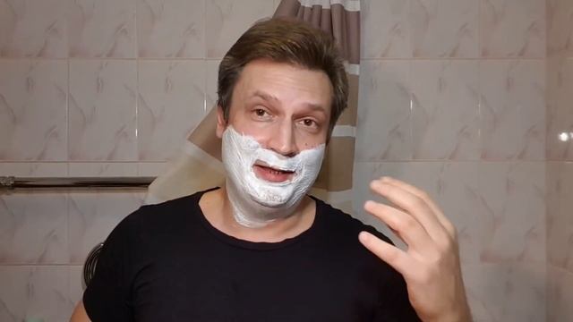 Бритьё. YAQI 30мм, German Slant 37, Floid, Personna Platinum, Vitos SAPONE PER BARBA