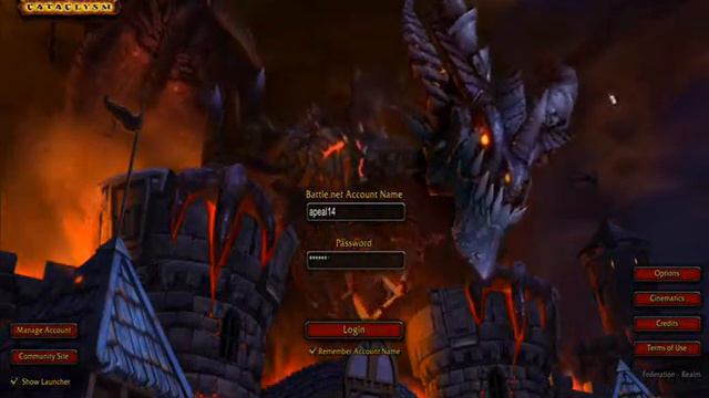 World of Warcraft Cataclysm Log in Problems. смотреть онлайн