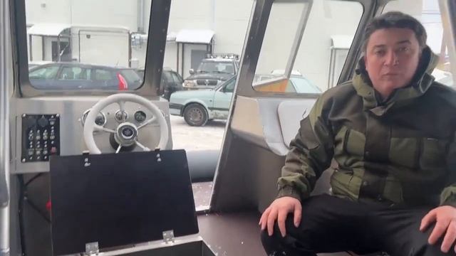 аэролодка с проходом на нос смотреть онлайн