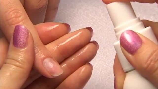 Наращивание гелем на типсу с дизайном