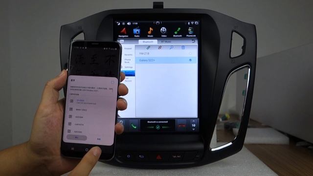 Belsee Aftermarket Ford Focus 2012-2017 Tesla Style Screen Head Unit CarPlay Android Auto Radio GPS смотреть онлайн