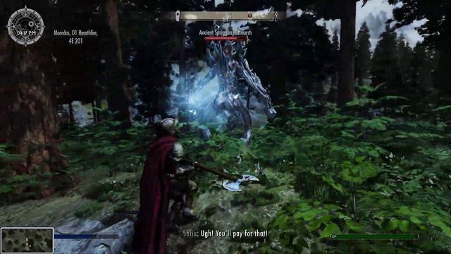 4k | Immersive creatures | Ancient Spriggan Matriarch【Skyrim Special Edition】 смотреть онлайн