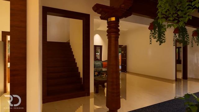 1O CENT | Nalukettu | Home Tour | D5Render | Riddha Designs | Nadumuttam | 4K | 3d Animation смотреть онлайн