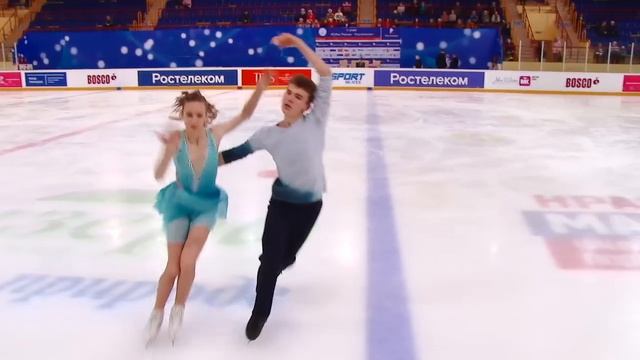 Kубок России Ростелеком 2019 2020 гг , Тaнцы нa льду, KМС Произвольный танец 5# Е РЫБАКОВА И смотреть онлайн